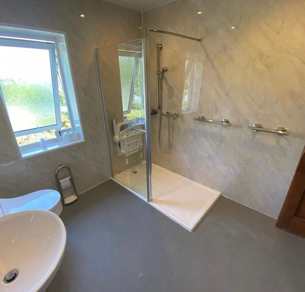 Accessible Council House Bathroom