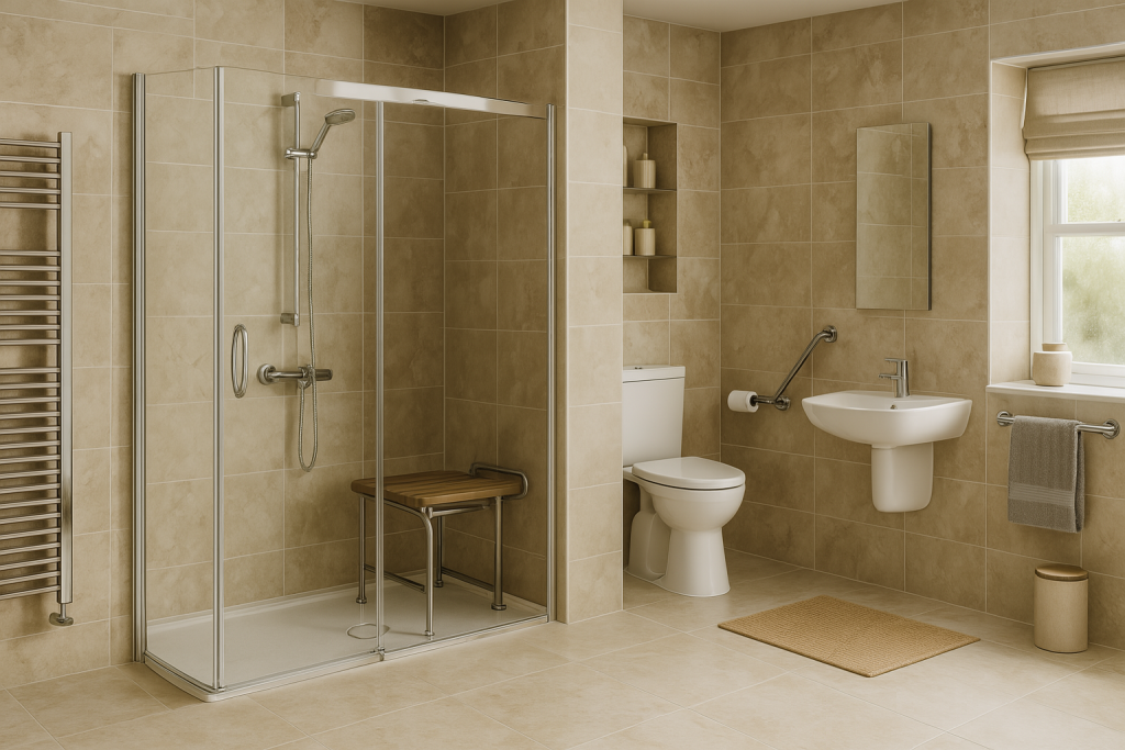 Wet Rooms & Mobility Showers: Transforming Accessible Bathroom Living