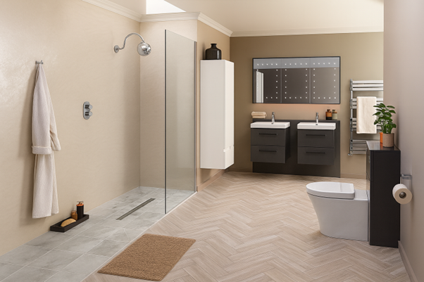 Level Access Showers by Sima Care: Combining Safety, Style, and Independence